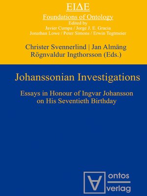 cover image of Johanssonian Investigations